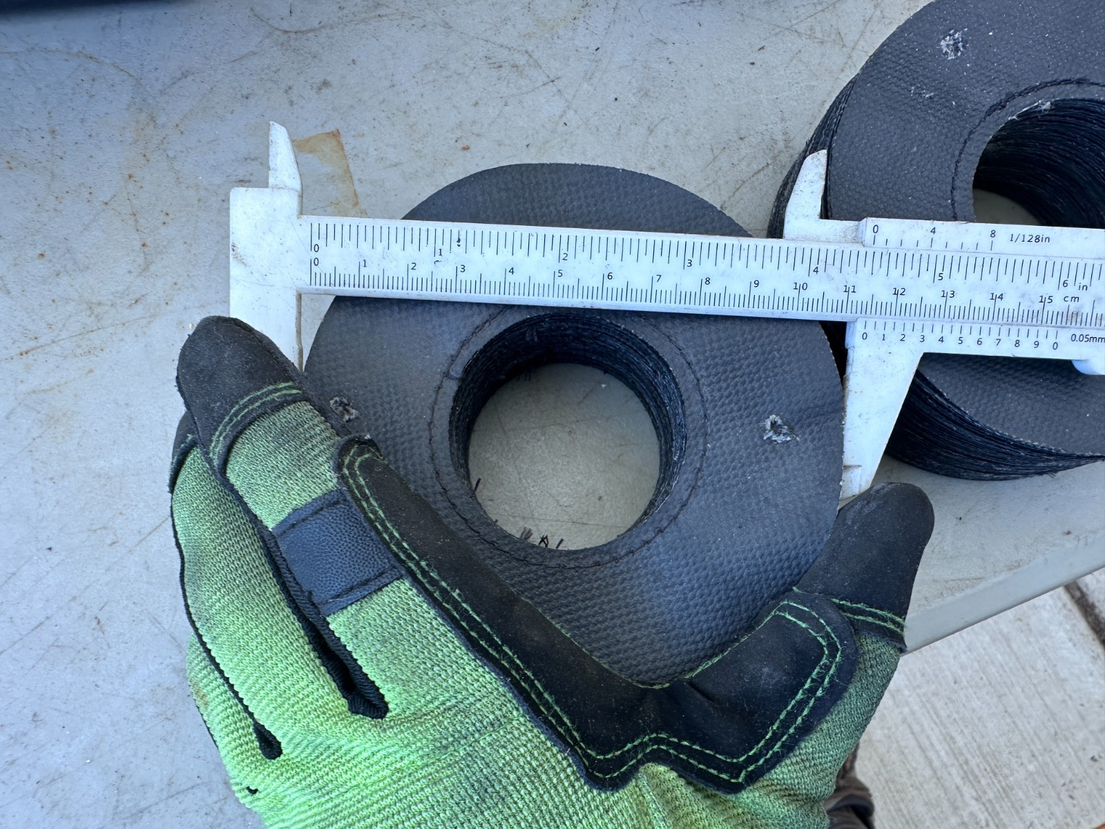 McMaster-Carr Breathable Round Bellows with Flange End – (Lot of 2) 18″
