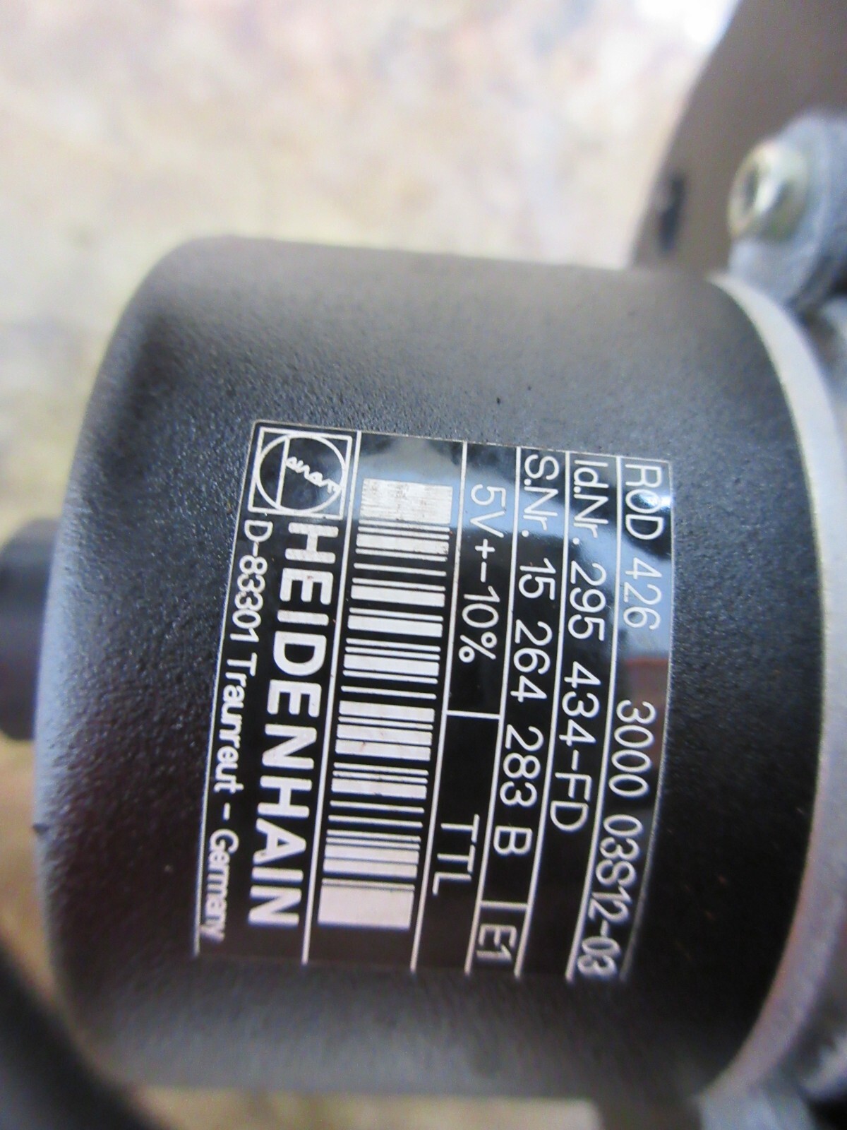 HEIDENHAIN ROD 426 3000 03S12-03 295 434-FD ENCODER ONLY
