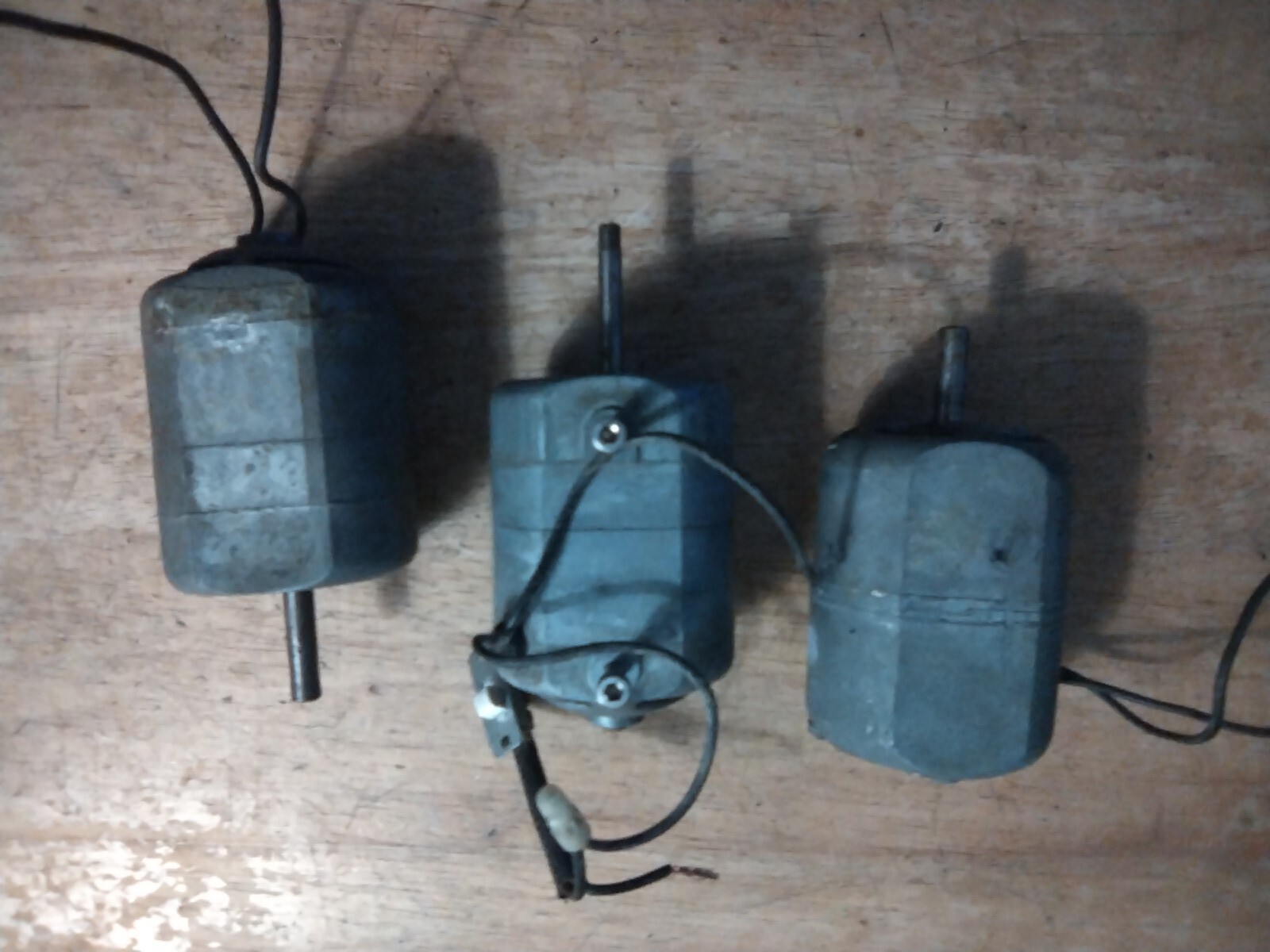 3 Vintage Electric Motor Sew Mach AC Mountable Multi Use Works, Mixed Models USA