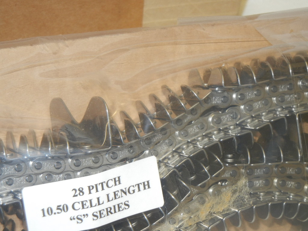 WHARTON 24316-28 NEW STAINLESS STEEL LINKING CHAINS 28 PITCH 10.50 CELL 2431628