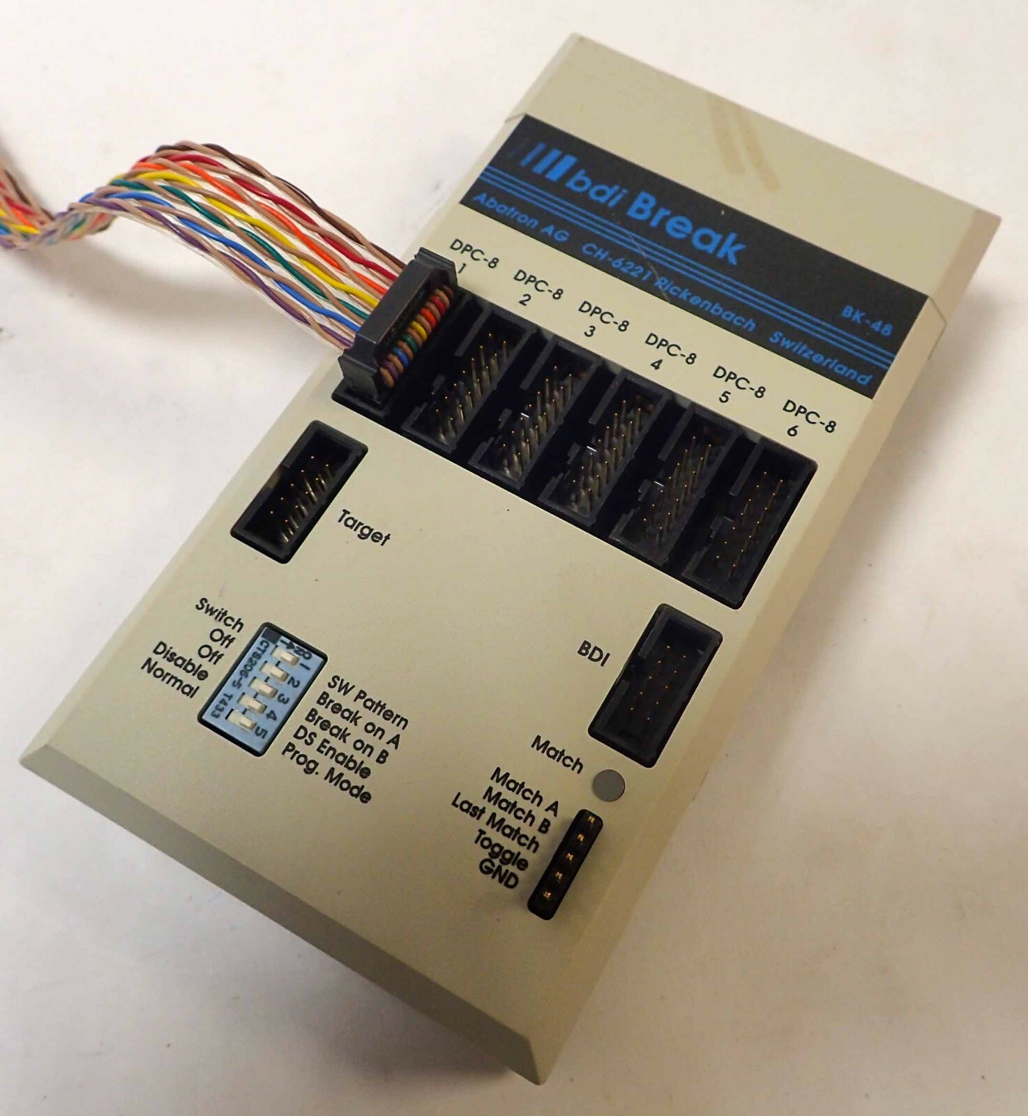 ABATRON AG BDI BREAK BK-48 w/ ABATRON DPC-8 DUAL PATTERN COMPARATOR