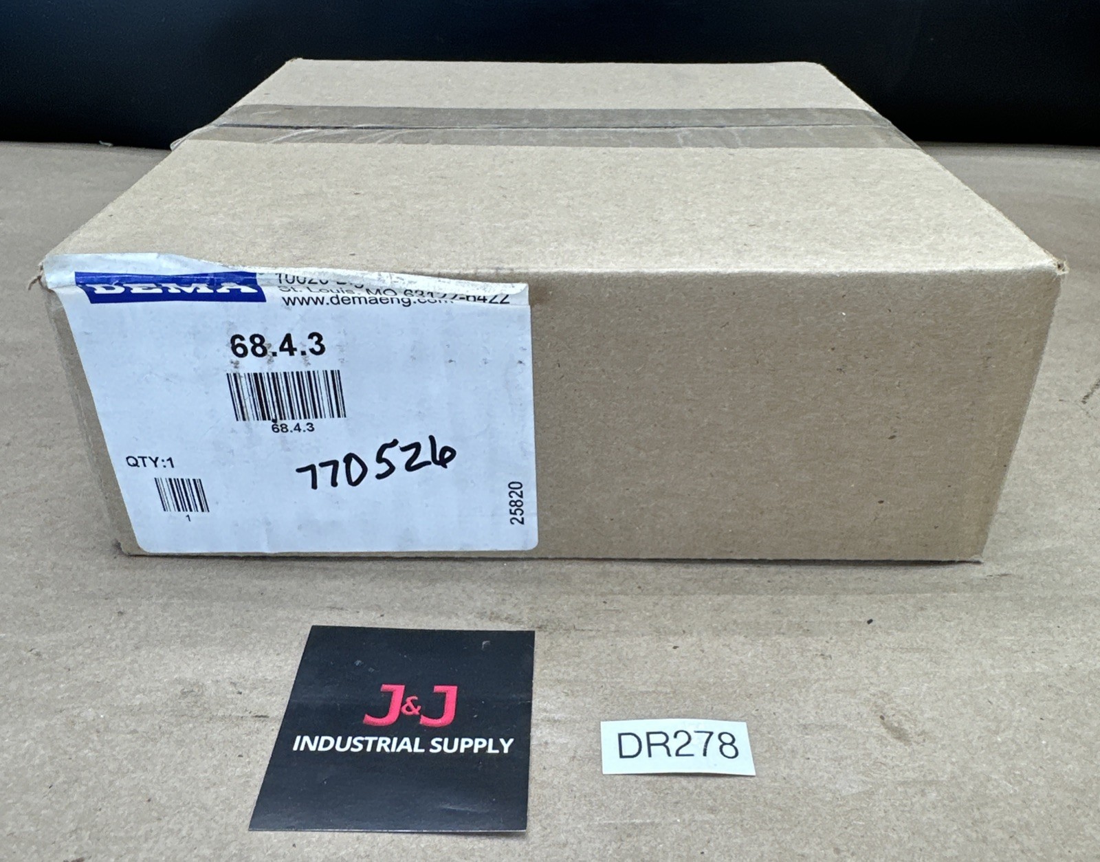 DEMA Engineering 68.4.3 Faucet Adapter Kit For Chemical Dispensing || NEW SEALED