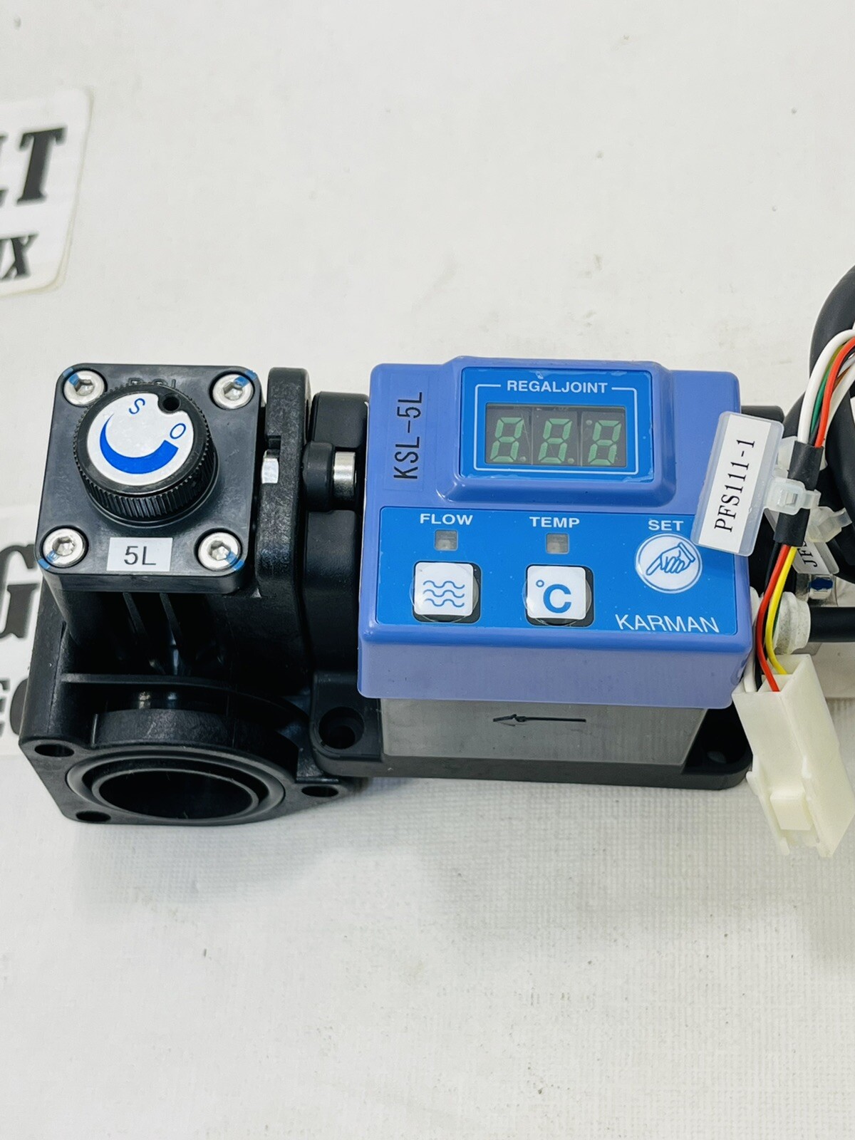 KARMAN KSL-5L Vortex Flowmeter 24V-V-A-B, KSL5L & RGL Valve -30 Day Warranty 👍
