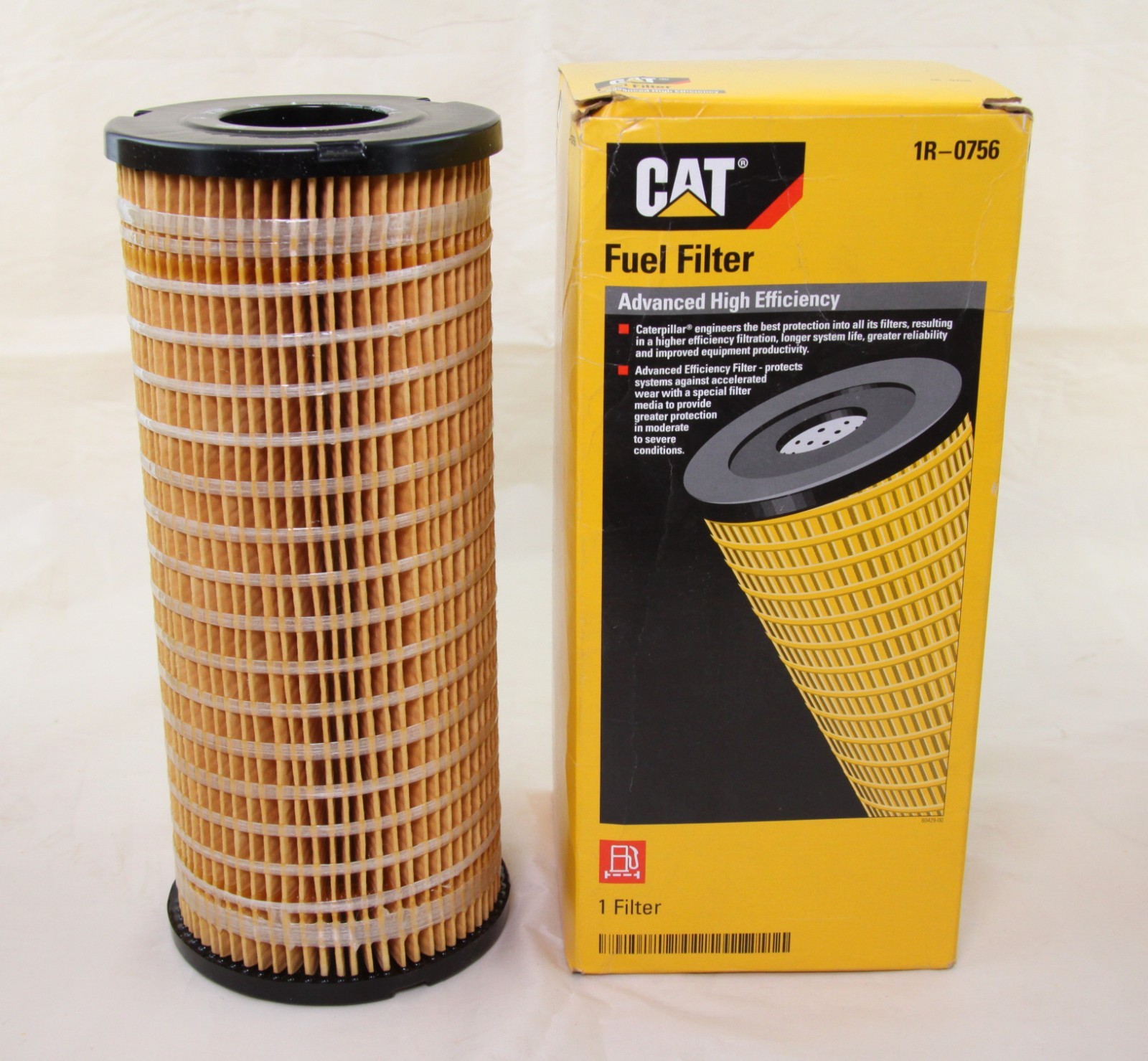 CAT 1R-0756 Fuel / Water Separator Filter , GENUINE / OEM Caterpillar