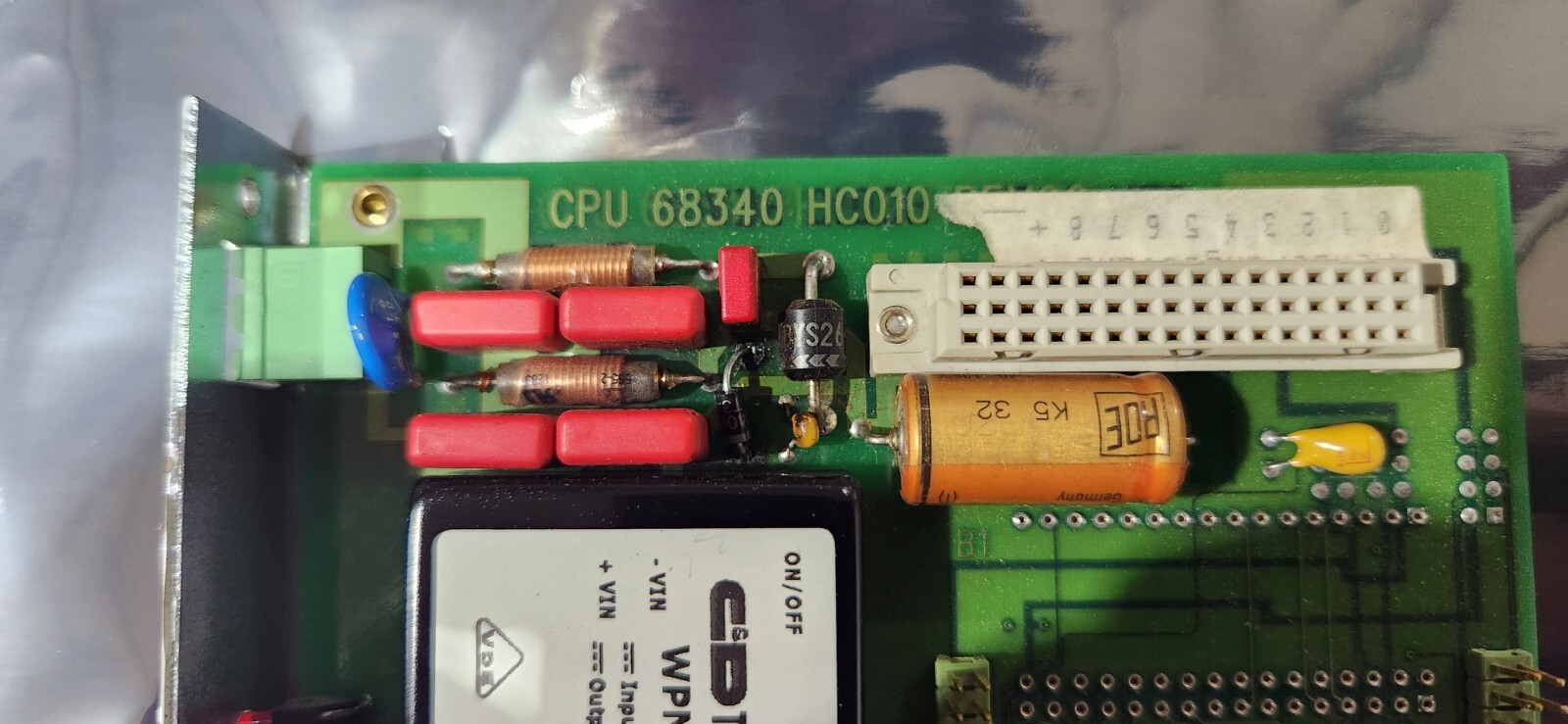 Homag CPU CIRCUIT BOARD 68340 HC010 2-083-01-5089 Refurb Homatic