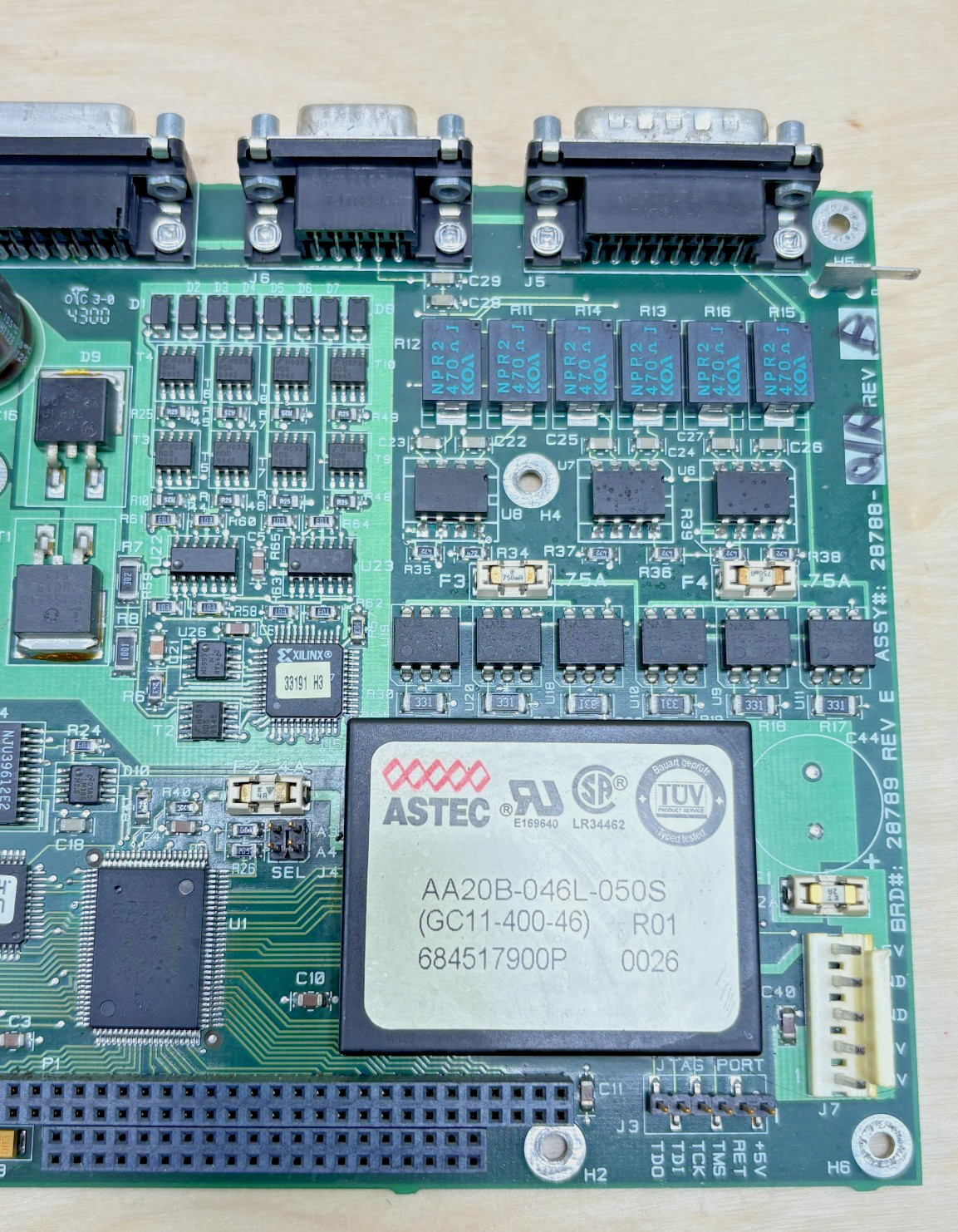 Telesis 28788-01 Rev B Communication Board for TMC420 Pinstamp Controller
