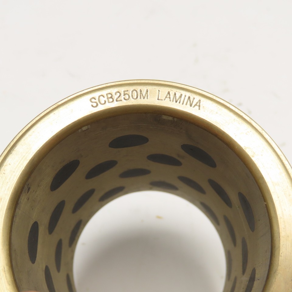 Lamina SCB250M 2-1/2″ Short Shoulder Self Lubricating Bronze Bushing