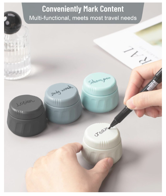 Mrsdry Travel Containers for Toiletries, TSA Approved Travel Size Toiletries….