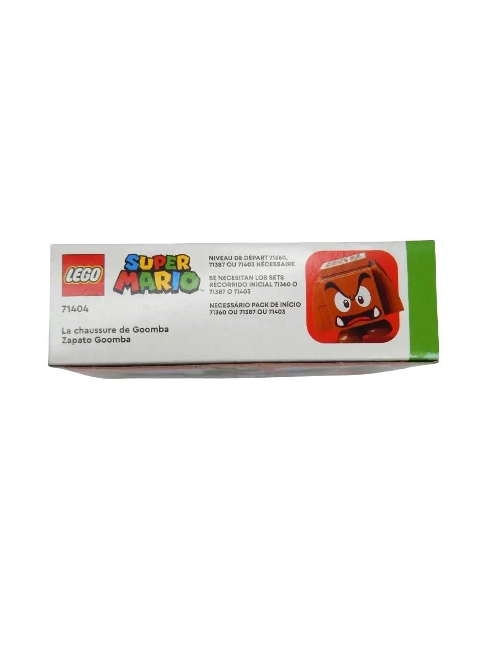 Lot of 2 Lego Super Mario Goomba’s Shoe Expansion Set 71404 – Free Shipping