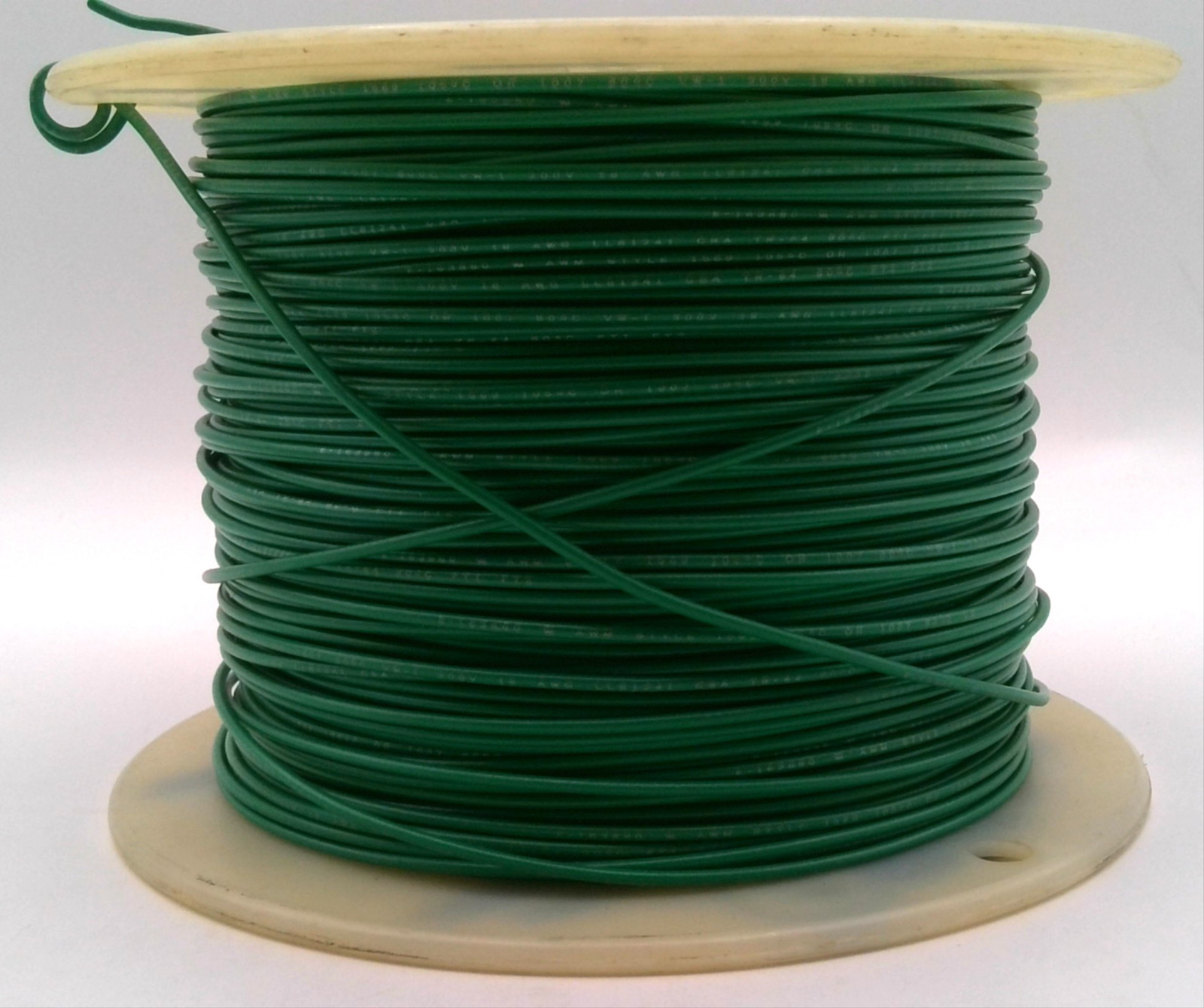ALPHA 3055 GY005 18 AWG STRANDED TC, 16/30 HOOK-UP WIRE PVC 300V 3055/5 (100 FT)
