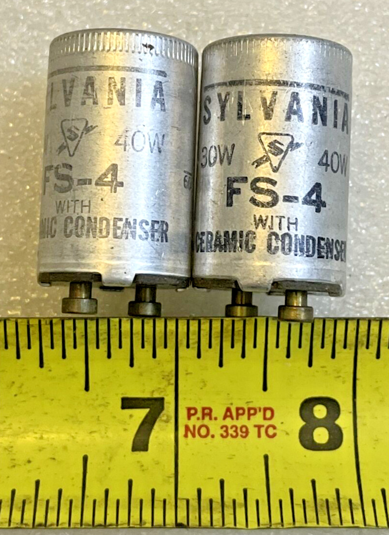 (LOT 3 ) FS-4 Starter ( Two Sylvania one Handy Man Electric)