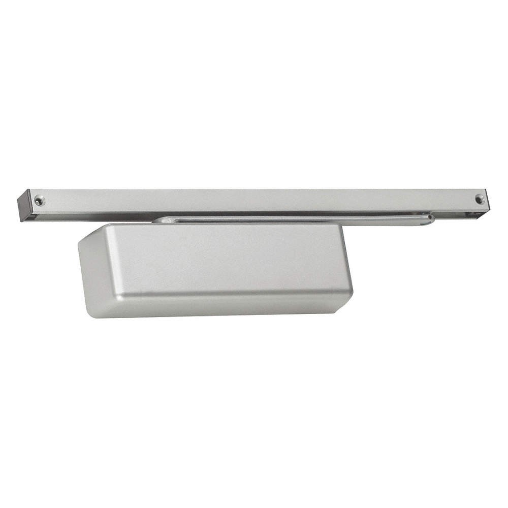 LCN 4013T-STD LH AL Surface Track Closer,Slvr,12-1/8in. L,LH 46TZ04