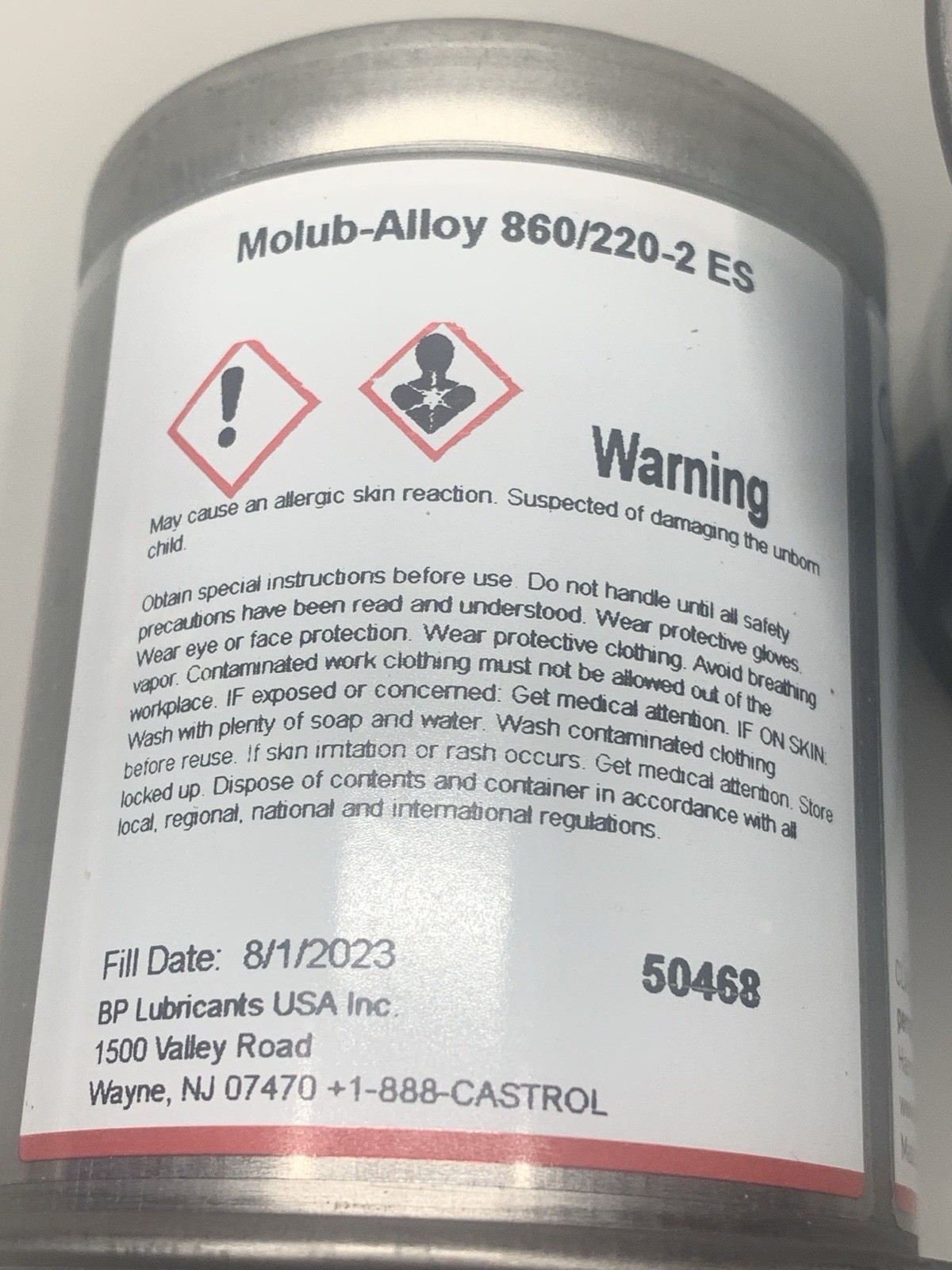 PERMA CLASSIC 120 MOLUB-ALLOY 860/220-2ES LUB SYSTEM (SET OF 2) *NEW*