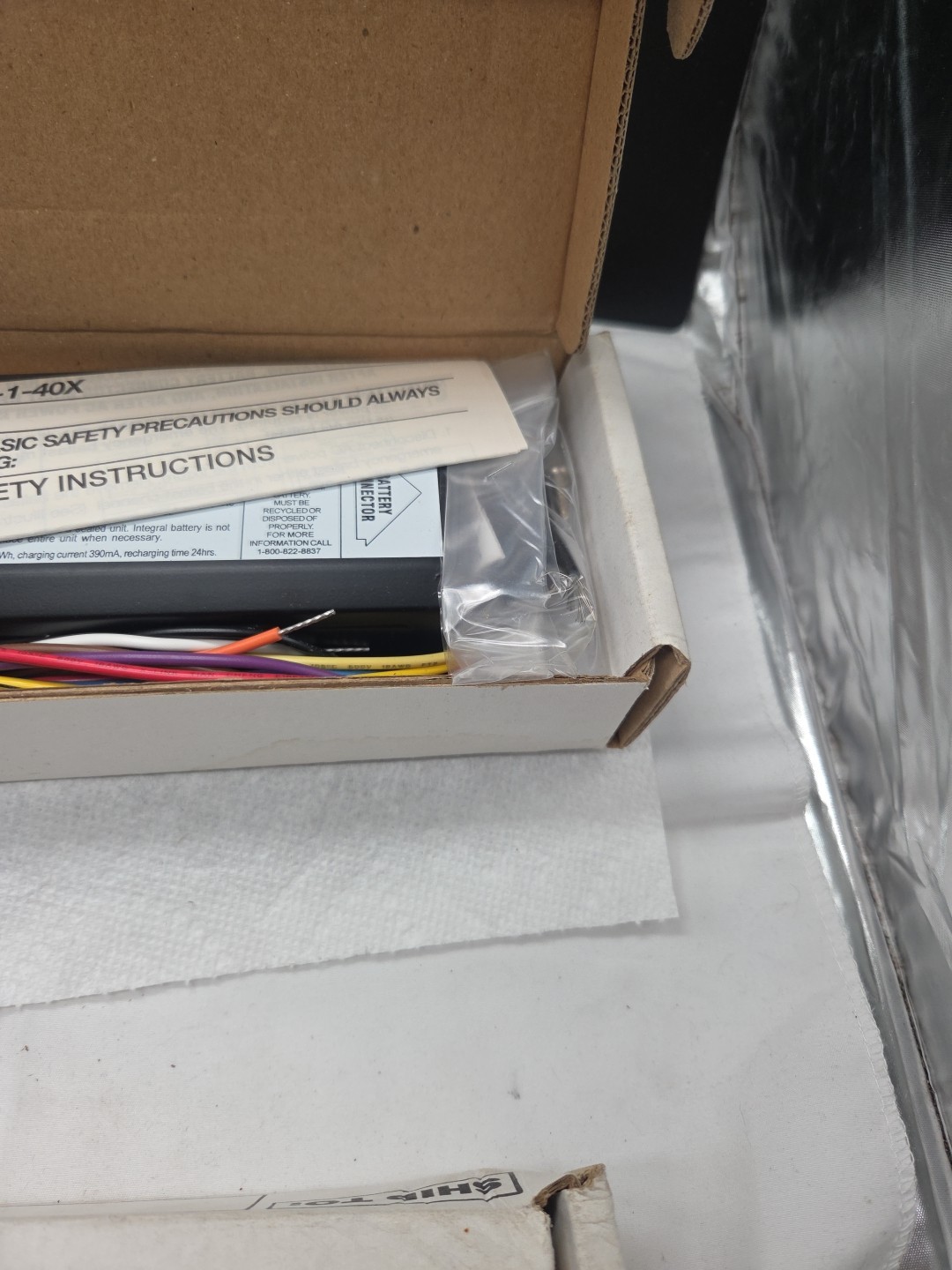 Cooper Lighting 2 FBP140X SURE-LITES Fluorescent Emergency Ballast 2 New Units.