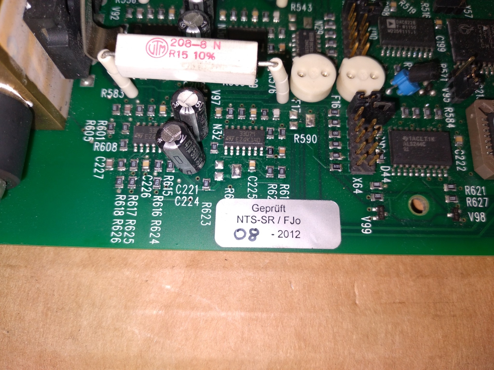 Zeiss 348242-9143-4302 Stage Control Aircooled PCB SS-3 348242-9043-4302