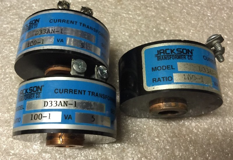 Lot Of 3, Jackson Transformer D33AN-1, D33AN1, Ratio 100-1, Shipsameday #1553C6