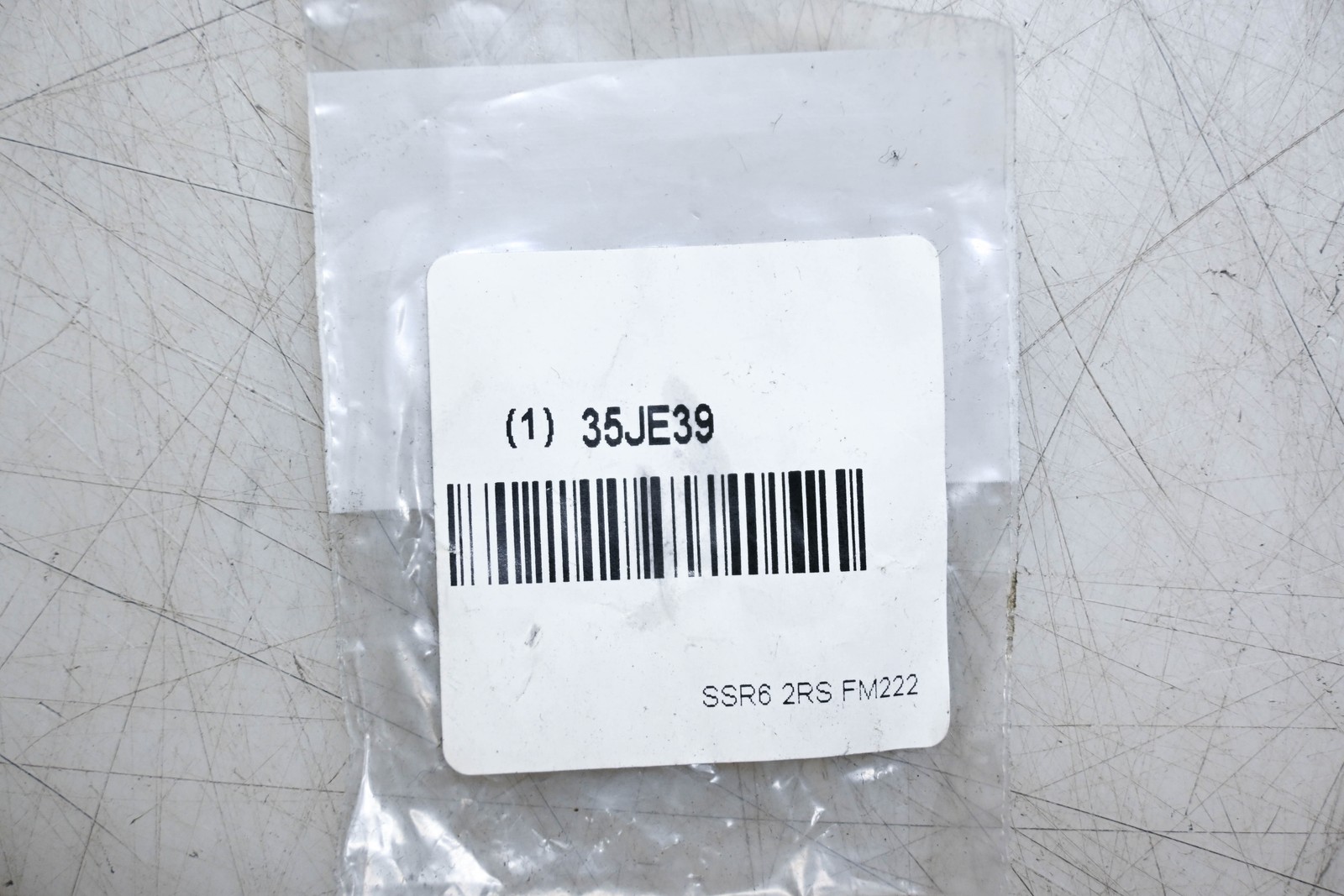 Tritan SSR6 2RS FM222, 35JE39 Radial Ball Bearing NOS