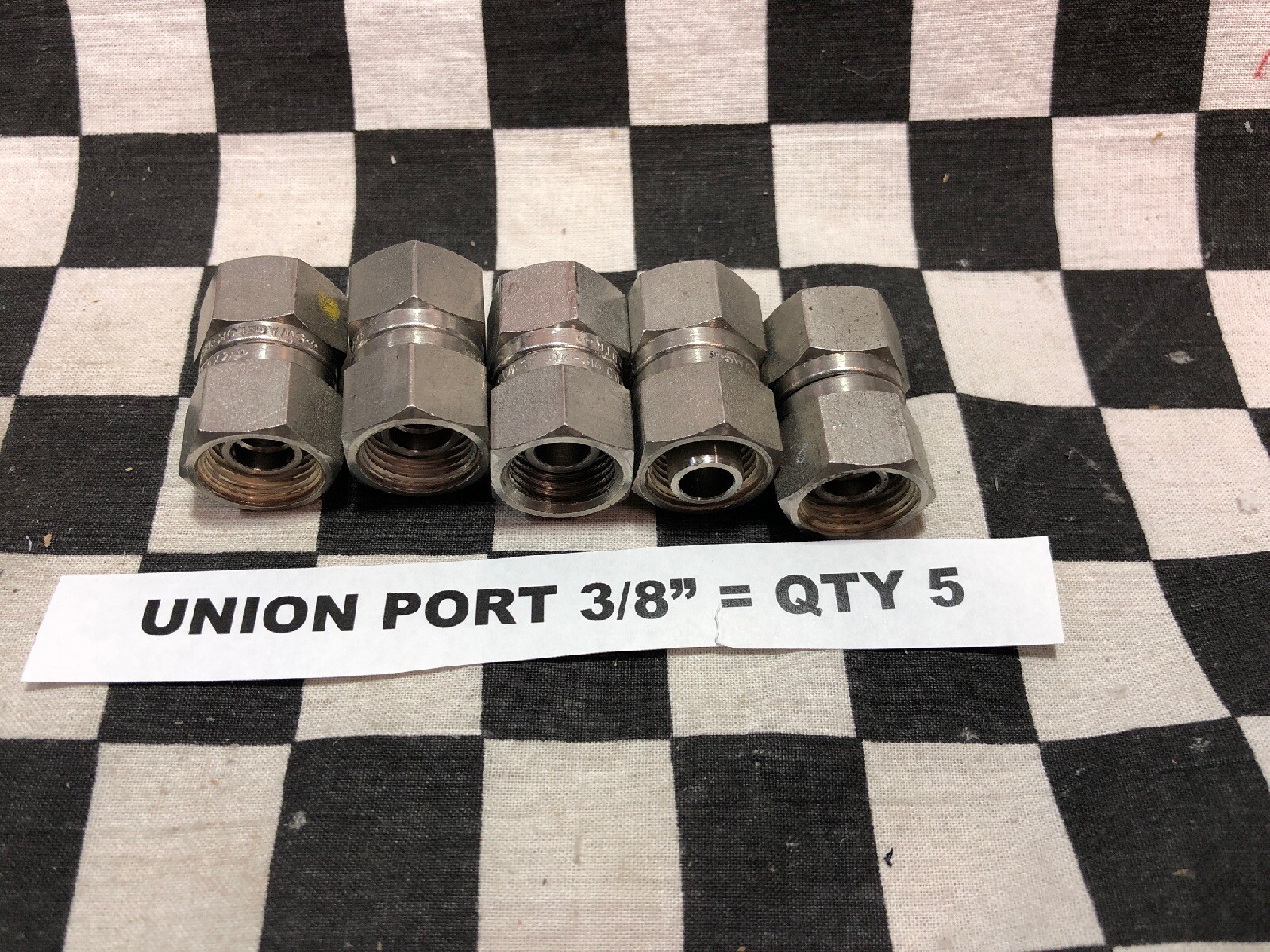 Swagelok Pre-Swaged Union PORT ¼” & 3/8″ & REDUCER, SS-401-PC, SS-601-PC #AA11
