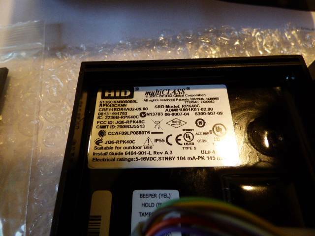 1 x 6136CKN000009L by HID Global RPK40CKNN
