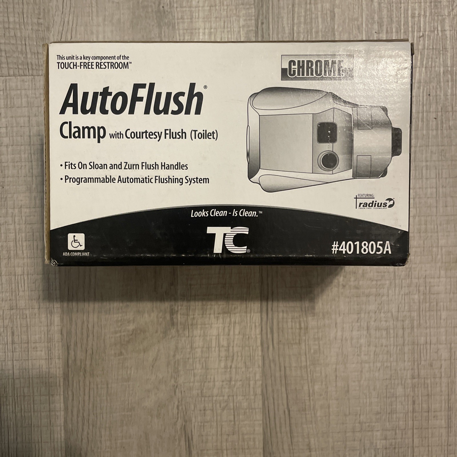 Technical Concepts TC AutoFlush W/Courtesy Flush Chrome #401805A