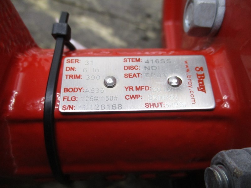 BRAY CONTROLS 70-0121-113D0-536/C 120V 2.1A 6″ NSNP