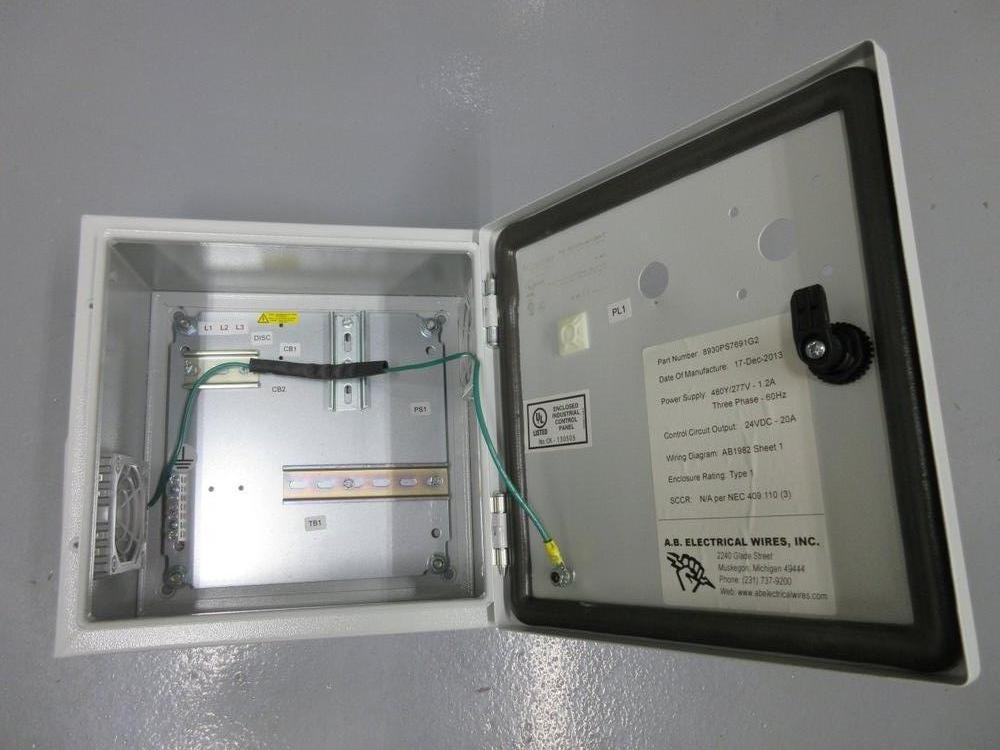 Schneider A-947 Electrical Enclosure A947 11.8″ x 11.8″ x 7.9″