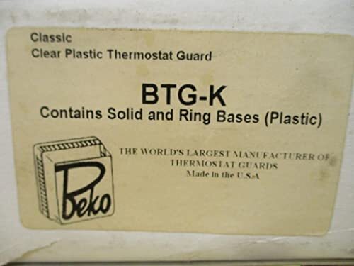 Beko BTG-K ClearTstatGuard 5 1/4×4 5/8 Thermostat Guards
