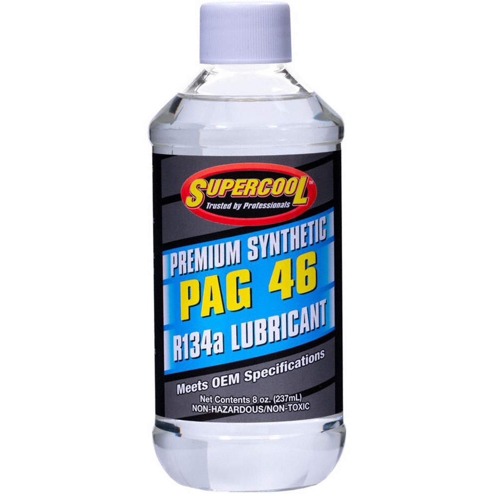 SUPERCOOL P46-8 A/C Comp PAG Lube,8 Oz,Flash Point 442 F 4LTR8
