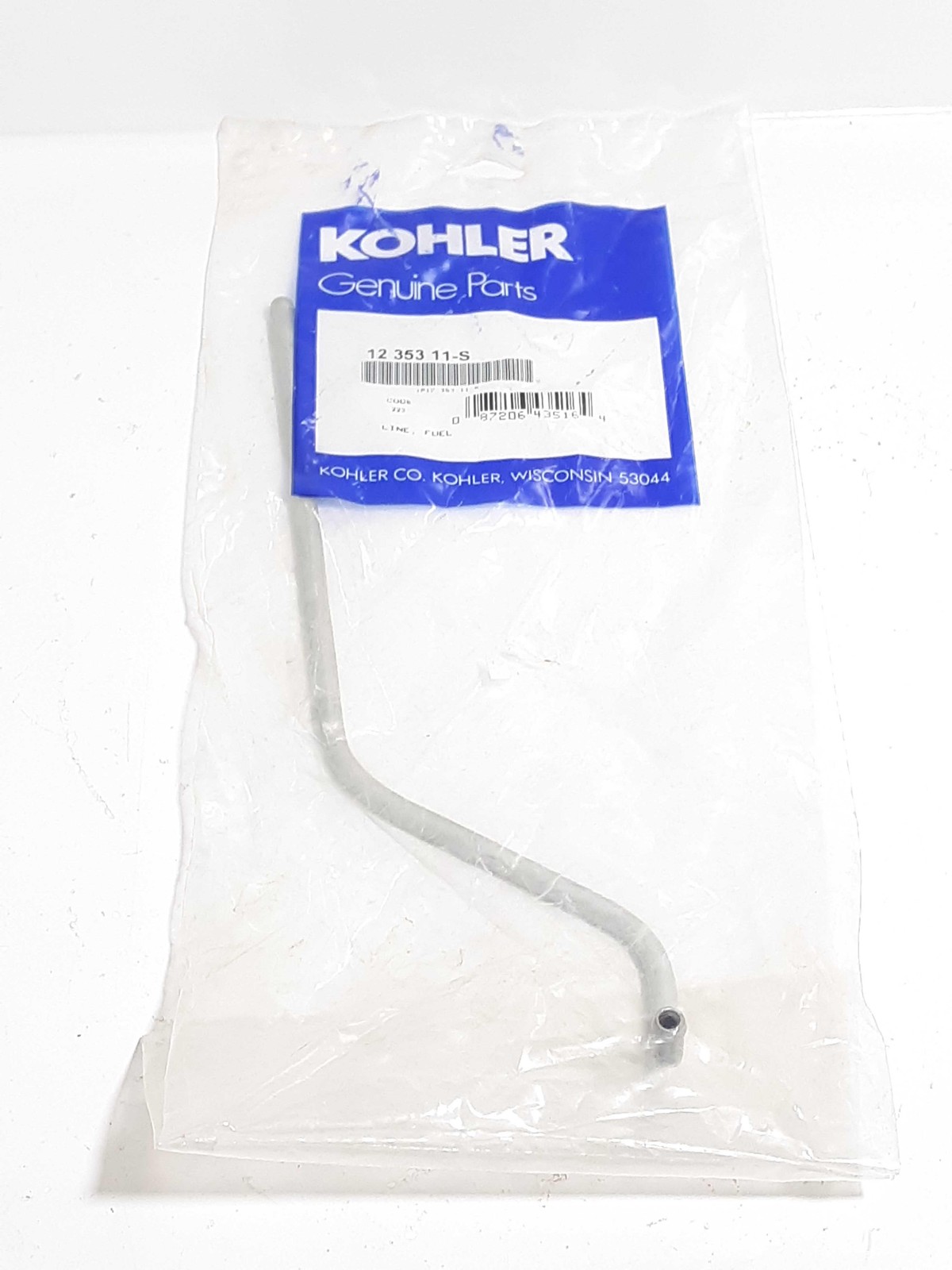 Kohler 12 353 11-S Fuel Line
