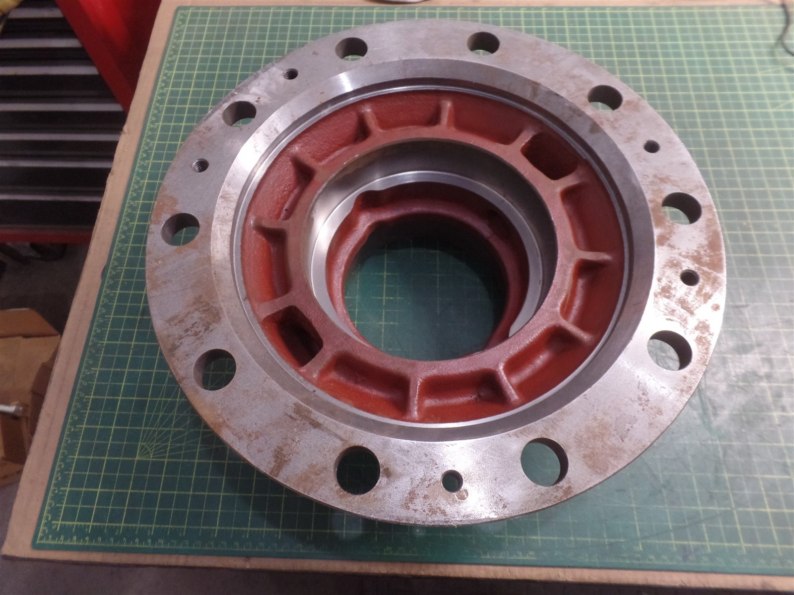GENUINE TROJAN O&K 10738450900 HUB, TEREX 10-738450900, 738450900, NOS