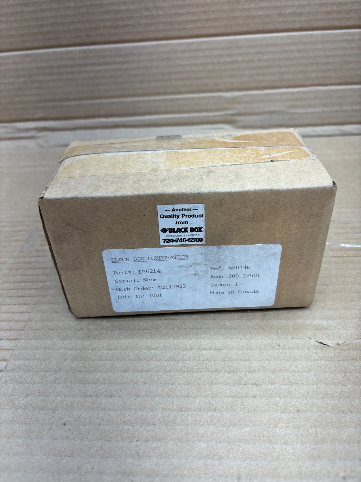 Black Box LR6214 Interface Module VDC Logic Brain Machine Control