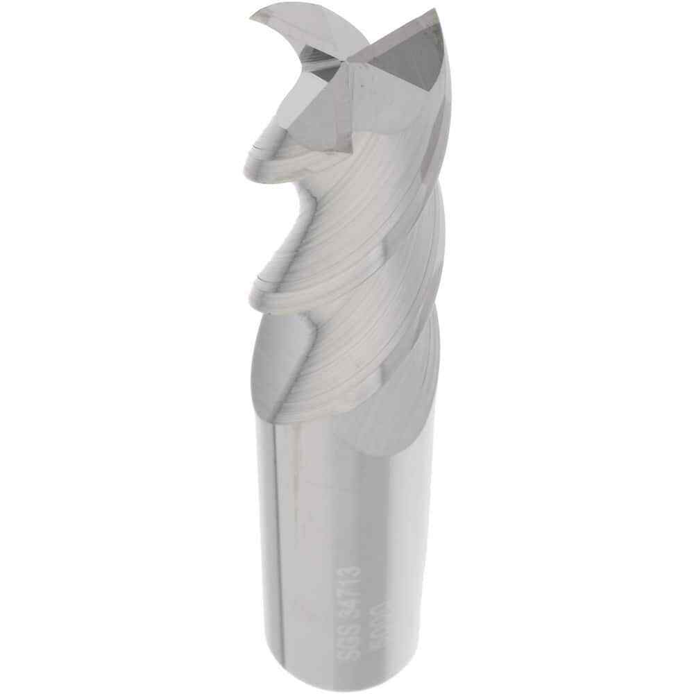 SGS 34713 Square End Mill: 1/2″ Dia, 1-1/4″ LOC, 1/2″ Shank, 3-1/4″ OAL