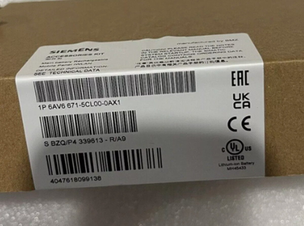 New In Box Siemens 6AV6671-5CL00-0AX1 Mobile Panel Main Battery