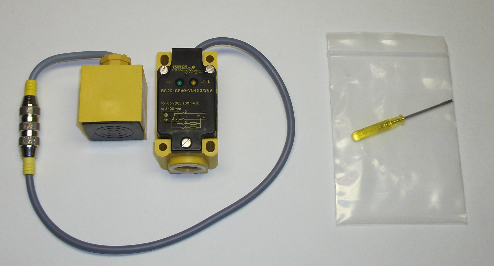 Turck Proximity Sensor BC20-CP40-VN4X2/S69-S10