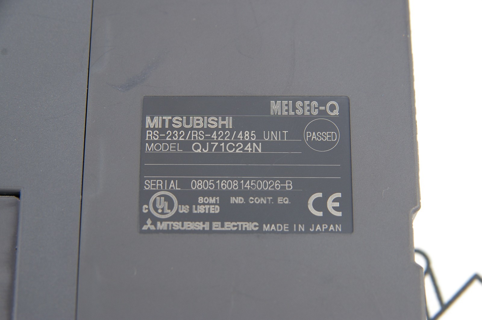 Mitsubishi Electric QJ71C24N RS-232 RS-422/485 UNIT