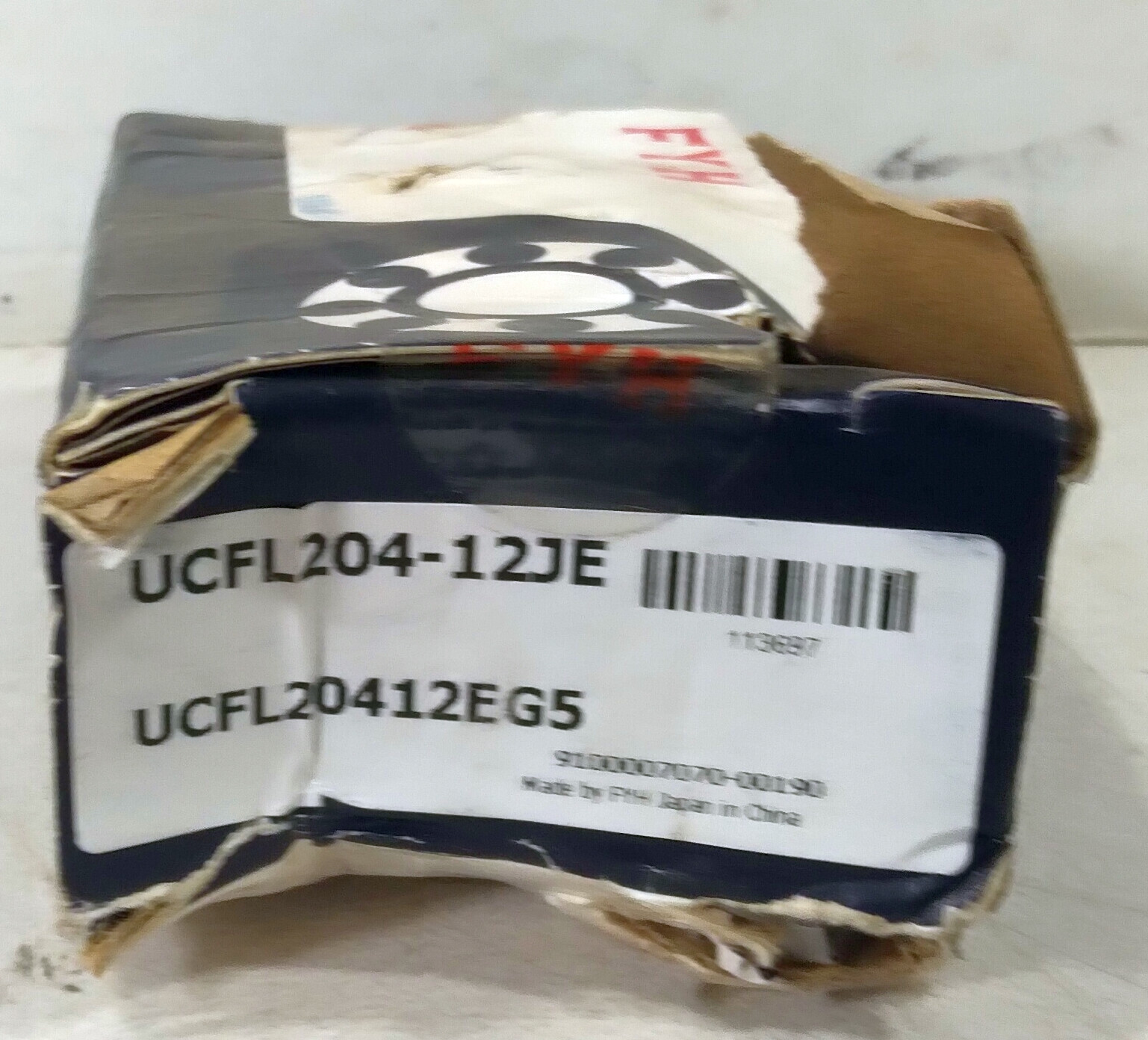 1 NEW FYH UCFL204-12JE 2 BOLT FLANGED PILLOW BLOCK BEARING NIB ***MAKE OFFER***