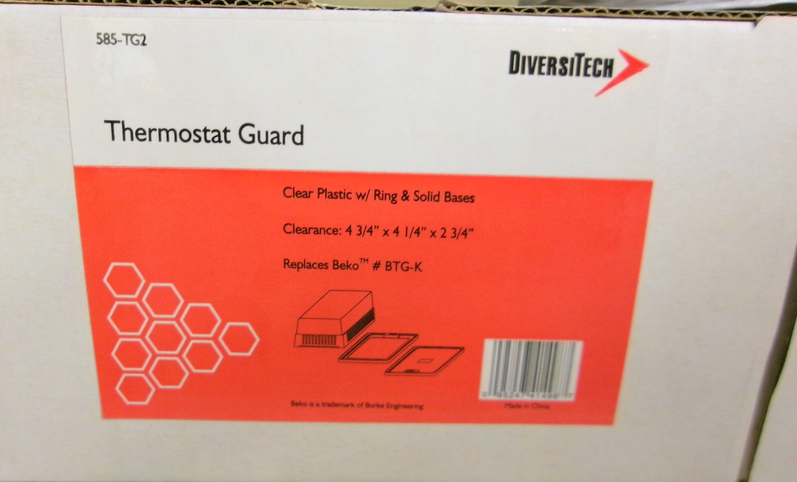Diversitech 585-TG2 Thermostat Guard (Lot of 2)