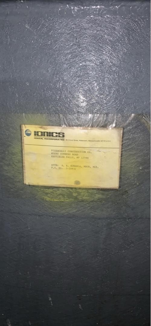 750 Gallon IONICS Steel Liquid Storage Tank(S6LLST6592)