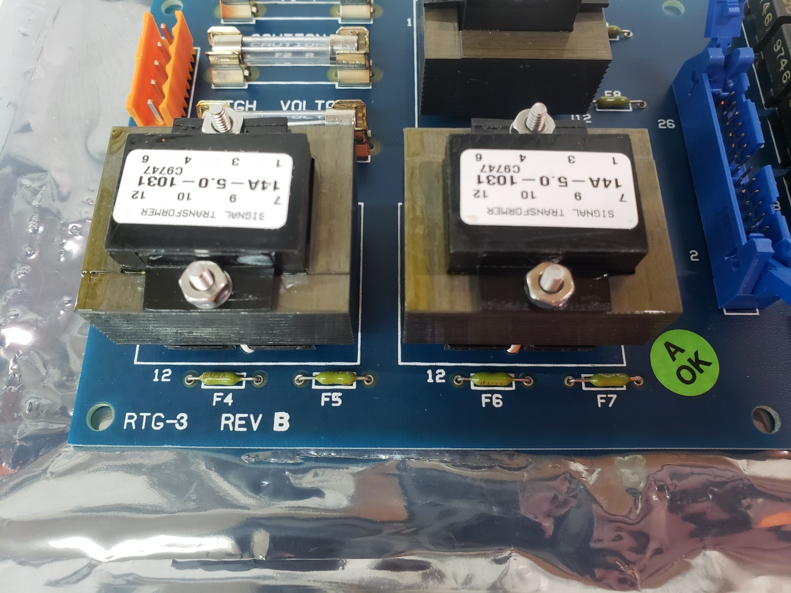 UNUSED – TKE ThyssenKrupp RTG-3 Rev. B Transformer Circuit Board 9000869