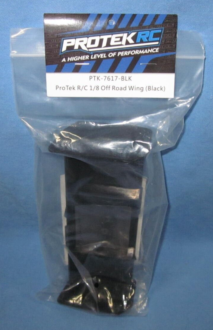 ProTek RC ~ 1/8 Off Road Black Wing ~ Part # PTK-7617-BLK ~ New in the Package