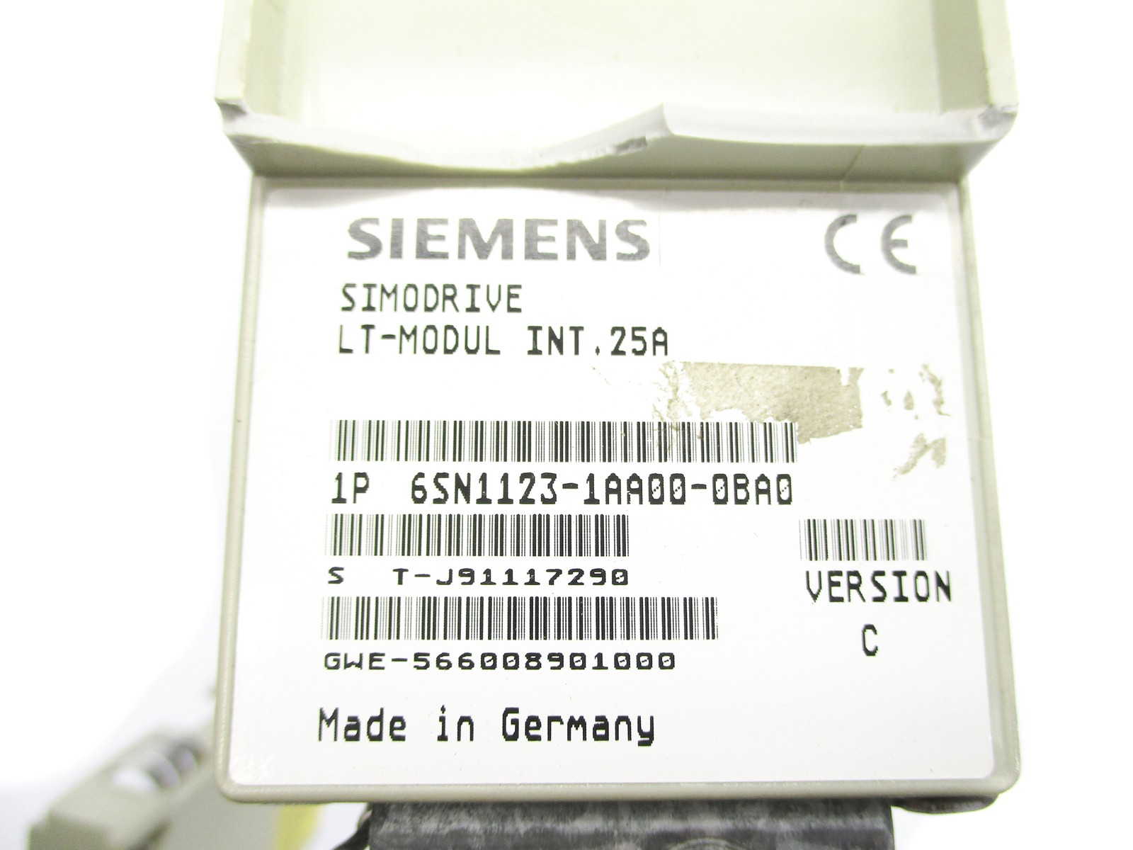 SIEMENS 6SN1123-1AA00-0BA0 (AS PICTURED) UNMP