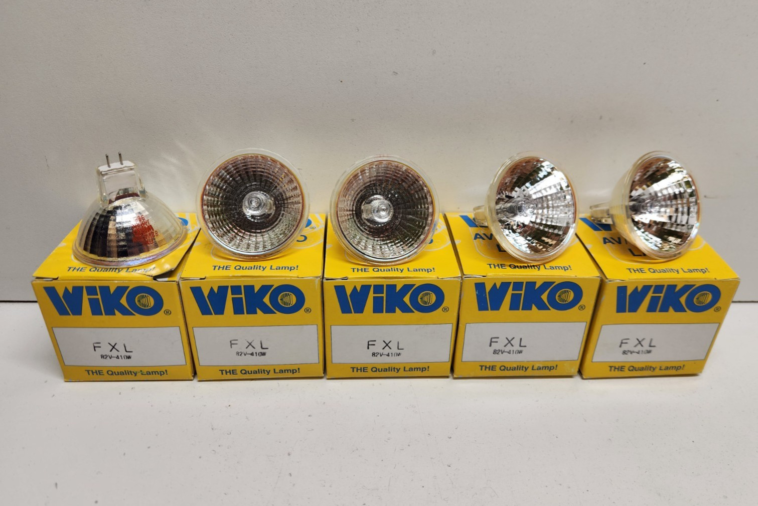 LOT OF 5 NEW IN BOX! WIKO 82V 410W PROJECTOR LAMPS FXL