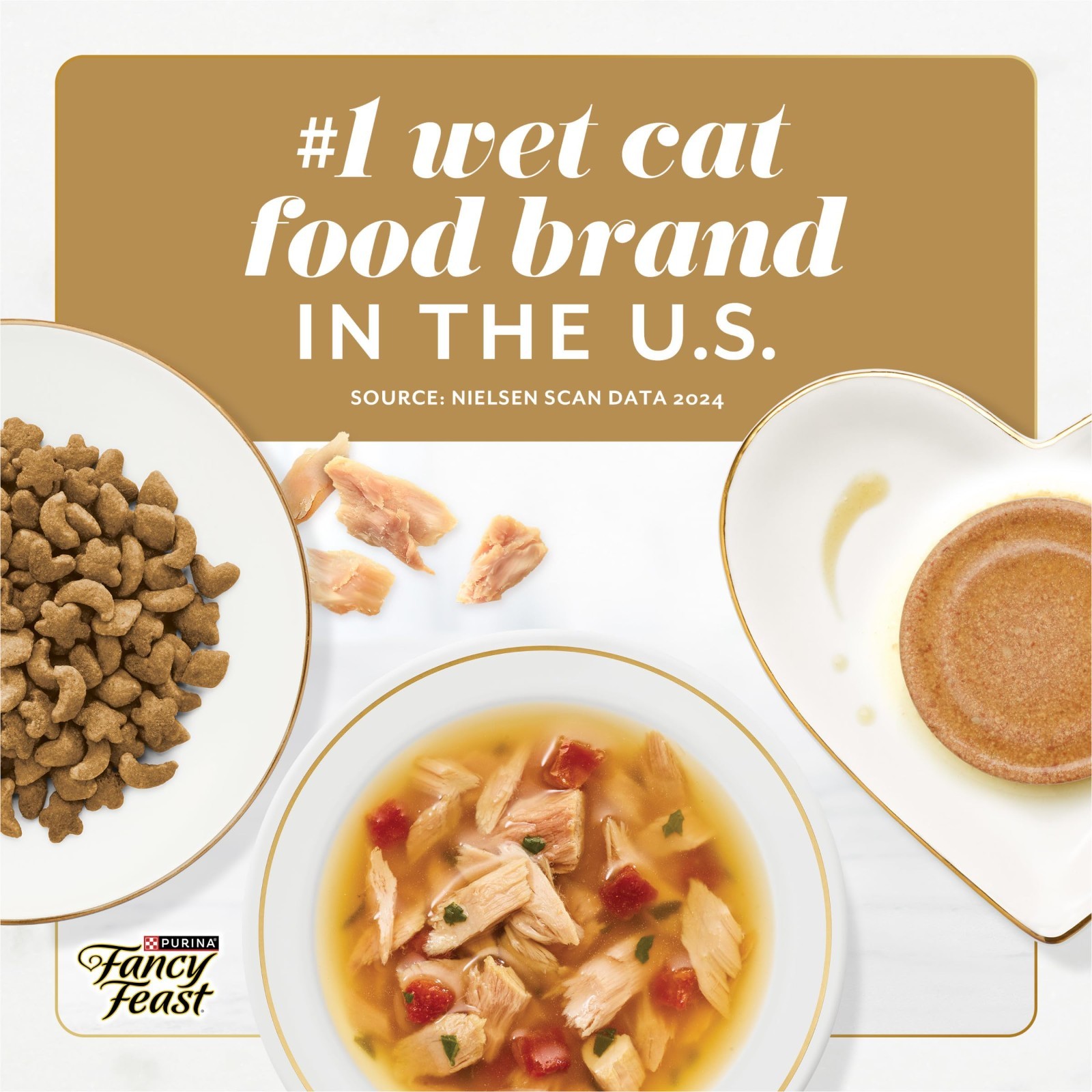 Fancy Feast Gems Chicken and Beef Flavor Wet Cat Food – 2oz/64ct