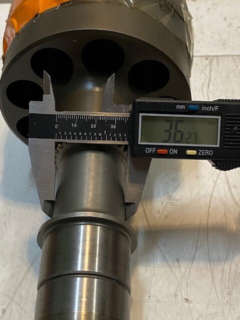 Output Shaft 9-Bolt, 12″ L, W2-R234822.01, PVM098ER, 100528RM1023, 123AL00062A