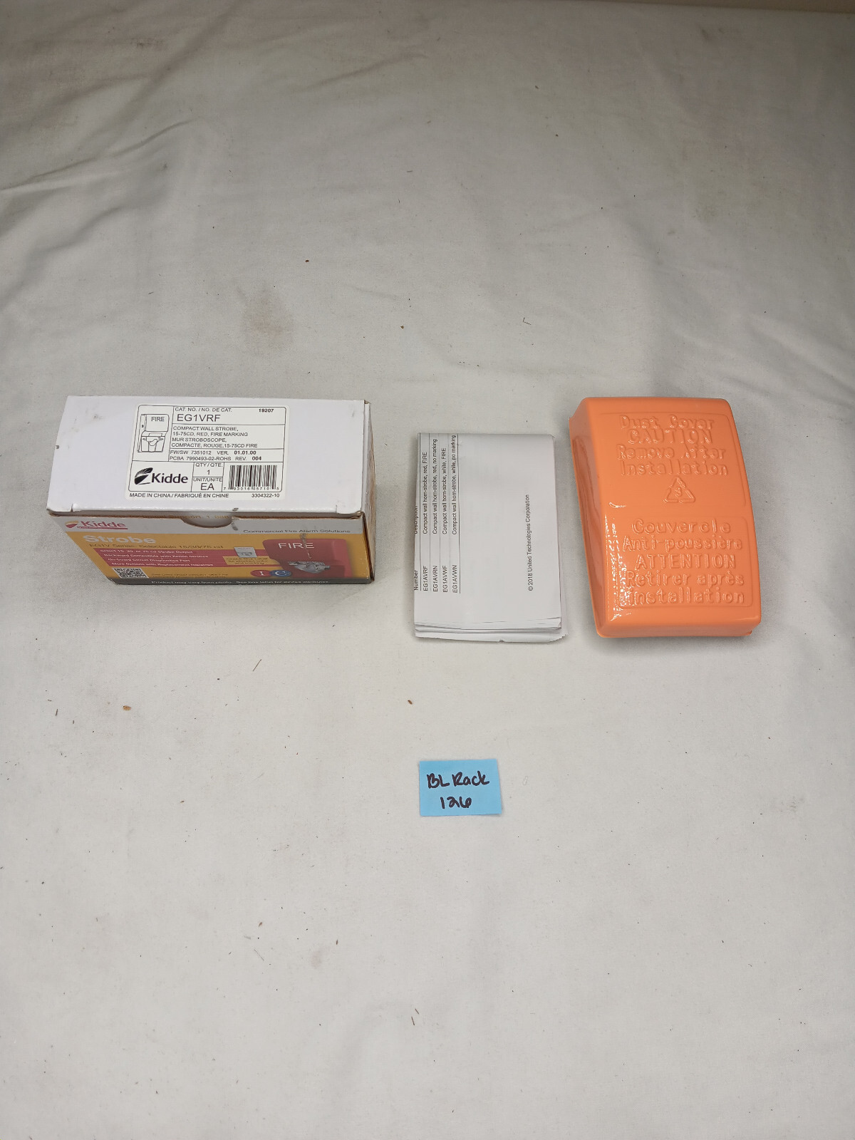 Kidde EG1VRF Compact Wall Strobe