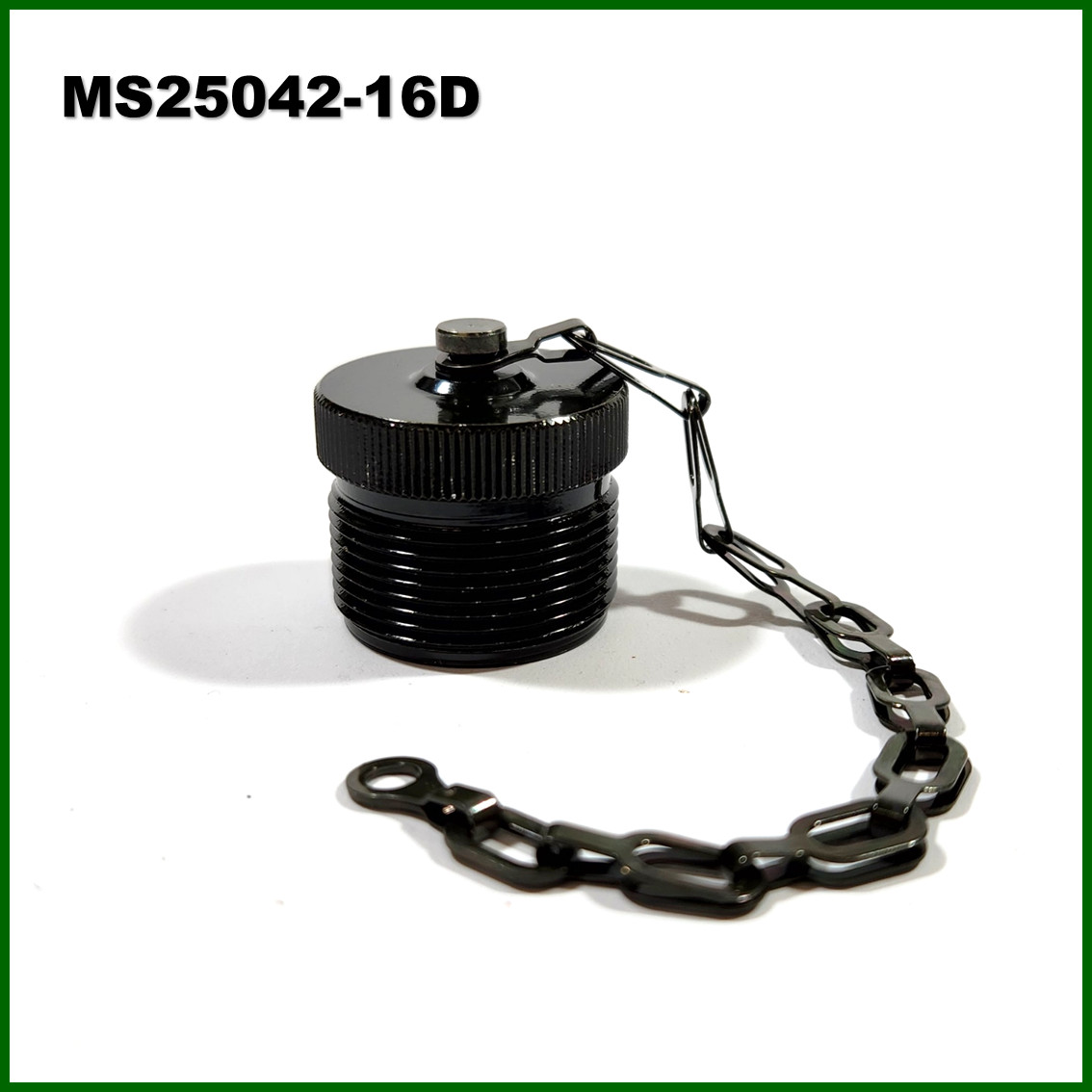 NEW MS25042-16D MS CONNECTOR DUST PROTECTIVE METAL CAP