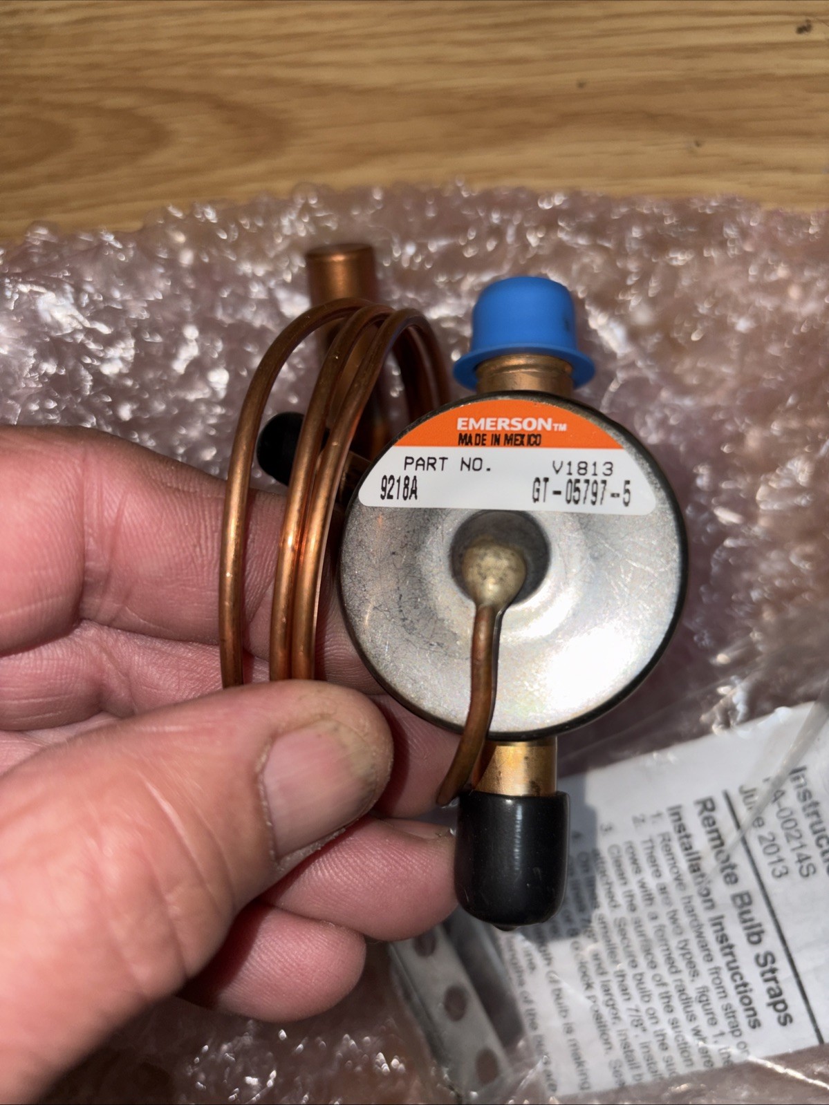 EMERSON THERMOSTATIC EXPANSION Valve V1813