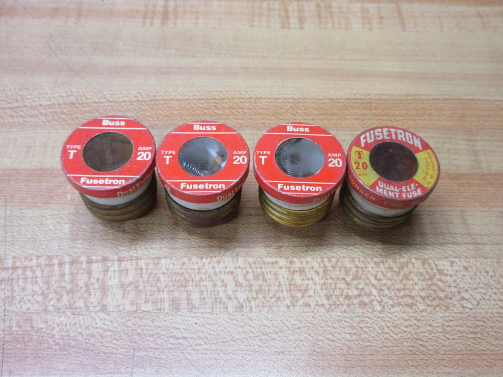 Buss T-20 Bussmann Fuse Cross Ref 3W758 (Pack of 8)