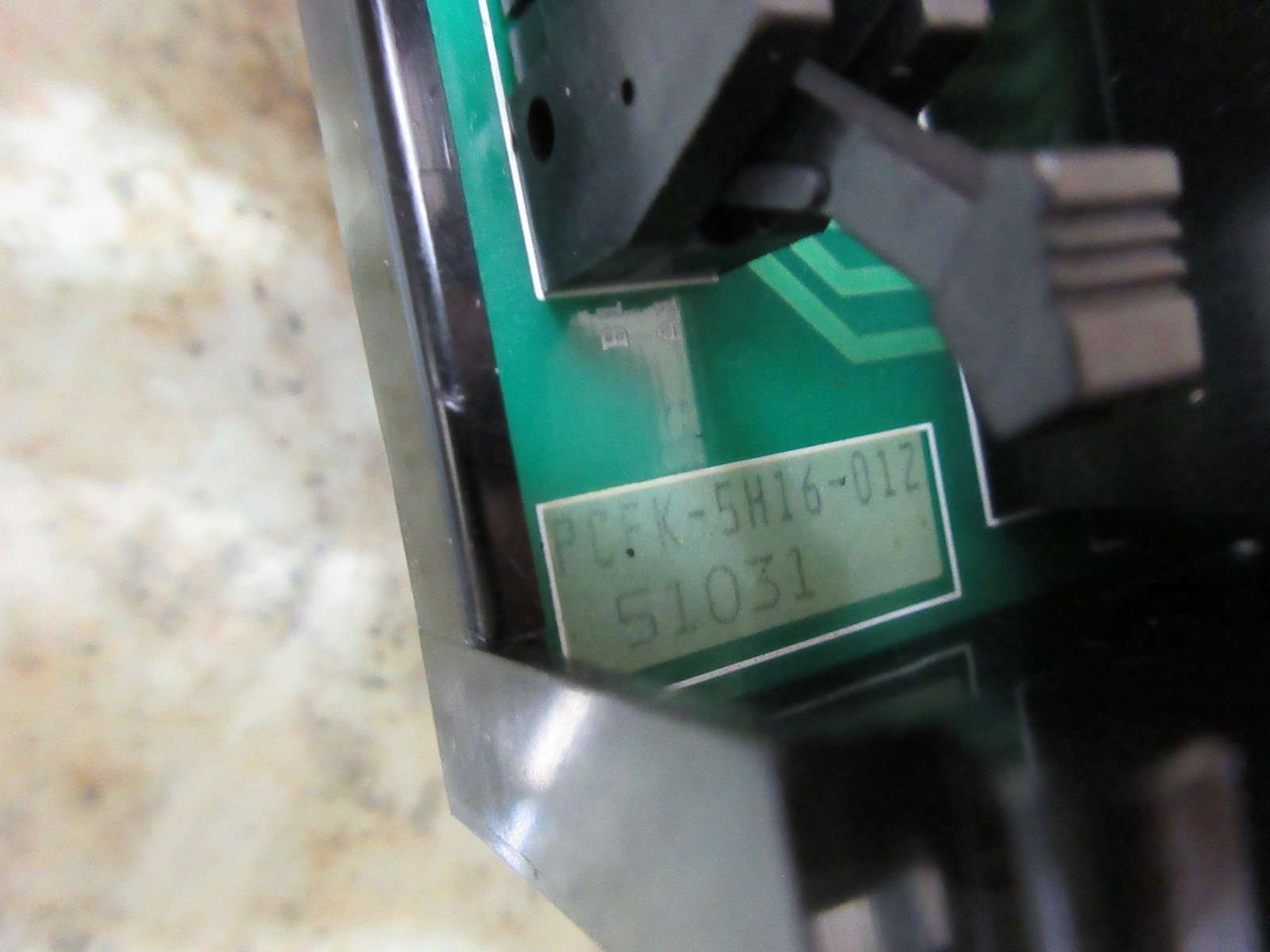 TOGI TOYOGIKEN RELAY UNIT PCFK-5H16-012 51031 CNC EDM 01Z