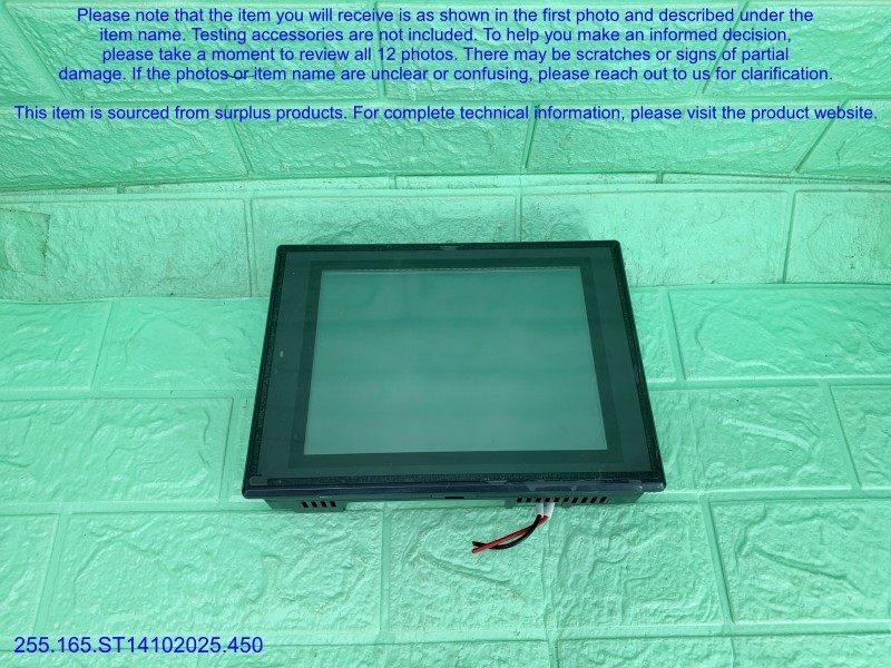 KEYENCE VT3-V8 Color Touch Panel HMI as in photos, sn:123N, DHL.